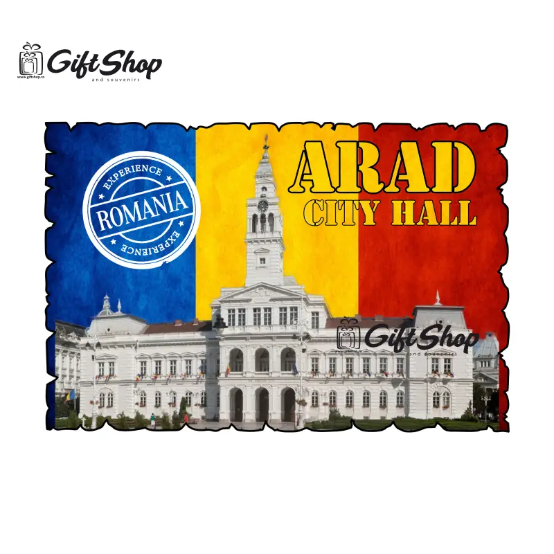 Arad romania, primaria, magnet frigider mgs029v